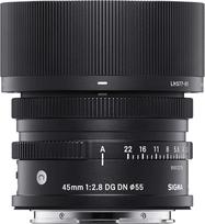 Sigma 45mm F2.8 DG DN Šiuolaikinis objektyvas, skirtas "Sony-E" objektyvo bajonetui