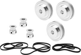 Sinchroninis diržas, 20 dantų / 60 dantų Sinchroninis ratas Stiprus dantytas diskas 8 mm skylė 2GT610/852/1220/mm Frezavimo staklių krumpliaračio skriemulys, skirtas frezavimo staklėms Formavimo staklės Pavarų frezavimo staklės