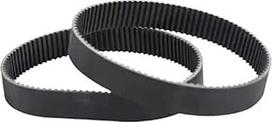 Sinchronriemen Zahnriemen HTD 392-8M, 392 mm Länge, 50 mm Breite, aus Gummi für industrielle Kraftübertragung, 1 Stück