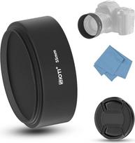 SIOTI fotoaparato standartinio fokusavimo metalinis objektyvo gaubtas su valymo šluoste ir objektyvo dangteliu, suderinamas su "Leica/Fuji/Nikon/Canon/Samsung" standartinio sriegio objektyvais