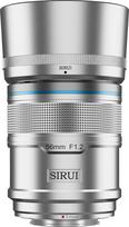 SIRUI Snaiperis 56 mm F1.2 didelio kampo automatinio fokusavimo APS-C objektyvas Supilkite X-T4, X-T5, X-H1, X-H2/H2S, X-T3, X-T30, X-S10 (Monture X, Argent)
