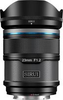SIRUI Sniper 23 mm automatinio fokusavimo objektyvas, F1.2 plataus kampo APS-C fotoaparato objektyvas, skirtas A6400, A6700, ZV-E10, FX3/30 (E-Mount, juodas)