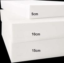 Sitzkissen aus hochdichtem 45D-Memory-Schaum, 5, 10, 15 cm dick, Sofa-Pads, Fenstersitzerhöhung, Schaumstoffpolsterung für Komfort und Unterstützung
