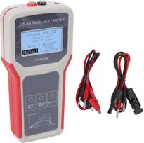SIXRUN LCD-Solarpanel-Tester Effizientes MPPT-Multimeter für Photovoltaik-Panels Ideal für Solarpanel-Hersteller und Installateure ABSGröße: 6,5 X 3,1 X 1,2 Zoll