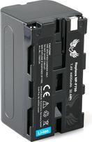 SK akumuliatorius "Sony NP-F750" | 4400 mAh - Akumuliatorius NP-F550 NP-F730 NP-F960 NP-F970 NP-F980 NP-F990 NP-F990 // Blykstės Vaizdo lempos Lauko monitoriai