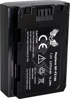 SK baterija, suderinama su "Sony NP-FZ100" | 2250 mAh "Sanyo" elementais | Alpha 9 II 9II / A9 A9II // 7C 7R4 / A7 III 7R III IV A7RM4 / A1 Alpha 6600 / Ilce 6600
