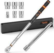 Skaitmeninis dinamometrinis veržliaraktis - tikslus 3,8-76,4 m.lb/17-340Nm, ±2 % tikslumas, dinamometrinis veržliaraktis, elektroninis veržliaraktis, suderinamas su 1/2" pavara ir priedais