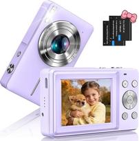 Skaitmeninis fotoaparatas 1080P 44MP foto kamera su 16X skaitmeniniu priartinimu Nešiojamasis kompaktiškas fotoaparatas Vlogging Skaitmeninis fotoaparatas vaikams paaugliams pradedantiesiems