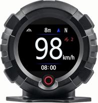 Skaitmeninis GPS inklinometras Inklinometras Daugiafunkcinis GPS kompasas HUD bekelei Tikslus kampo matavimo ekranas