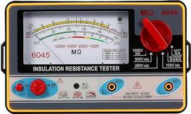 Skaitmeninis izoliacijos varžos matuoklis 100V/250V/500V/1000V MegoHmmeter Ohmmeter Izoliacijos testeris Megametras, 0-2000mΩ matavimo diapazonas