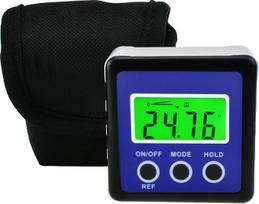 Skaitmeninis matuoklis Kampas matuoklis Finder Bevel Box Inclinometer Level Meter Magnetinė bazė su Blacklight funkcija Dailidžių statyba Mūro statyba