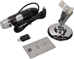Skaitmeninis mikroskopas, 1600 kartų padidinimas HD raiška, nešiojamasis rankinis mikroskopas, 8 LED lemputės, C tipo USB 2 in 1, elektroninis skaitmeninis mikroskopas "Android Windows