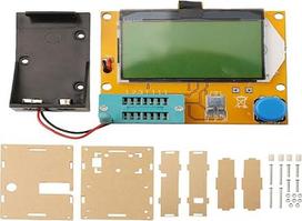 Skaitmeninis tranzistorių testeris LCR-T4 su matuokliu, automatinis NPN PNP MOSFET MOSFET diodų ESR matuoklis, 128 x 64 LCD (A)