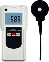 Skaitmeninis UV spinduliuotės matuoklis AM23 UV spinduliuotės matuoklis UVA UVB UV šviesos galios matuoklis 2,000mW/20.00mW/200.0mW/cm² Tikslus indekso matuoklis (AM23-UV Full)