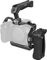 SMALLRIG R6 Mark III "HawkLock" fotoaparato narvo rinkinys, skirtas "Canon R6 Mark III" / "R6 Mark II", pilnas narvas su šonine ir viršutine ARRI rankena, HDMI kabelio spaustukas, integruota "Arca" QR plokštelė - 5958
