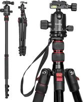 SMALLRIG trikojis "Monopod" su 36 mm 360 panoramine rutuline galvute, 78 colių/200 cm fotoaparato trikojis, profesionalus fotoaparato trikojis su 15 kg keliamąja galia, skirtas kelionėms ir darbui - 3474C