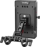 SMALLRIG V-montavimo plokštė su reguliuojama ranka, V-montavimo plokštė su 65 W PD USB-C ir D-Tap 14,8 V išvesties / įvesties jungtimi - 3204B