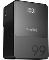SMALLRIG VB99 mini V laikiklio akumuliatorius, 6700 mAh 99 Wh 14,8 V su OLED ekranu, V laikiklio akumuliatorius fotografams ir filmų kūrėjams, palaiko 65 W PD USB-C greitąjį įkrovimą, D-TAP, USB-A, nuolatinės srovės prievadus, juodas - 3580B