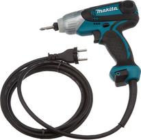 Smūginis veržliaraktis "Makita" TD0101F, 1/4 colio šešiakampė galvutė
