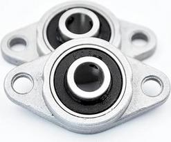 Sohlenlager aus Zinklegierung KFL08, Innendurchmesser: 8 mm, 2/10 Stück (2 Stück)