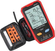 Solar MPPT Messgerät, Photovoltaik Multimeter Set mit Vorteil bei der Solarleistungsprüfung, Spannungsbereich von 12-60 V, automatisches/manuelles MPPT Photovoltaik
