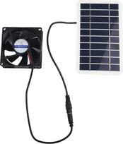 Solar-Luftstromventilator mit 30 W Panel-Dach-Dachbodenbelüftung, Abluftkühlung, Haustierhaus, Huhn, Küche und Gewächshaus