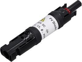 Solar-PV-Diodenstecker, männlich, weiblich, IP67, wasserdicht, Panel-Kabel, Blockierdiodenhalter, 1000 V, PV-Diodenhalter, Diodenstecker (10 A)