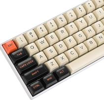 SOLIDEE 150 ASA profilio PBT klavišų dangtelių rinkinys "Cherry Mx Gateron Kailh" jungikliams 60 % 65 % TKL klaviatūros žaidimų mechaninei klaviatūrai (ASA/Carbon)