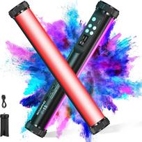 SOONPHO LED vaizdo šviesa RGB šviesos strypas Fotografija 360° pasukimas Mini magnetinė patraukli rankinė fotografijos šviesa su įmontuotu akumuliatoriumi 2500-9000K RGB Anime paveikslėlių fotografavimui