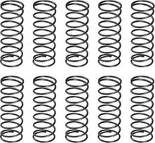 sourcing map Suspaudimo spyruoklė, 15 mm skersmens, 1,2 mm vielos dydis, 40 mm laisvasis ilgis, spyruoklinio plieno konstrukcija Pažangios mechaninės suspaudimo spyruoklės, skirtos parduotuvėms ir remonto darbams, juodos spalvos (20 vnt.)