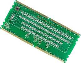 Speichertester, Speicherdiagnoseanalyse, Desktop DDR5-RDIMM/UDIMM Tester Kartenplatine für Desktop Server, Computer, Computer Adapterplatine