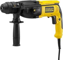 Stanley FatMax SDS-plus SFMEH210K (800 W, 2,4 J, su pneumatiniu plaktuko mechanizmu, sukasi pagal ir prieš laikrodžio rodyklę, turi greito keitimo griebtuvą 2x SDS-plus grąžtas, smailus + plokščias kaltas, dėklas)