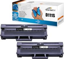 Starlet24 2 x MLT-D111S toneris, suderinamas su Samsung MLT-D111S MLT-D111L, skirtas pakeisti Xpress SL-M2070 M2070W M2026W M2026 M2026 M2020 M2020 M2070FW M2022W M2022 M2022 M2020W M2070F (juodas)