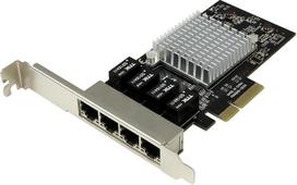 StarTech. com ST4000S Pexi - 4 prievadų PCI Express Gigabit Ethernet tinklo kortelė - Intel i350 N...