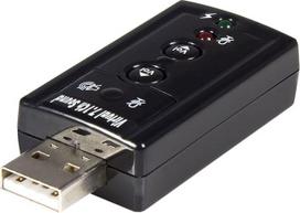 StarTech.com Virtualus 7.1 USB stereofoninio garso adapteris Išorinė garso plokštė
