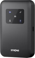 STRONG 4G+ AIRSPOT 510 mobilusis WLAN maršrutizatorius su SIM kortele, 4G+ LTE CAT6 300Mbit/s atsisiuntimas, WLAN AC900Mbit/s, nešiojamasis "WiFi Hotspot", jungia iki 16 įrenginių, 2500 mAh baterija, USB-C prievadas