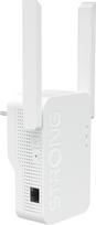 STRONG WIFI stiprintuvas AX3000 "Wi-Fi 6" kištukiniam lizdui - dviejų dažnių juostų kartotuvas ir interneto stiprintuvas su 2 išorinėmis antenomis, išmaniuoju šviesos diodu, prieigos taško režimu, dideliu diapazonu transliacijoms ir žaidimams, suderinamas