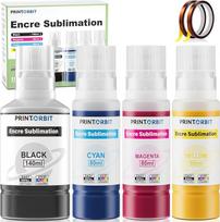 Sublimacinė tintė, suderinama su Epson Ecotank ET-2876 ET-1810 ET-2826 ET-2861 ET-2870 ET-2871 ET-2865 ET-15000 ET-2810 ET-2856 ET-2870, Sublimation Tinte Eco Tank