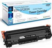 Suderinama tonerio kasetė 83X CF283X 83A CF283A 2200 puslapių, skirta HP LaserJet Pro M201 M201dw M201n MFP M127 M127fn M127fw M125a M125nw M225 M225dn M2225dw M225dw spausdintuvui (CF283X)