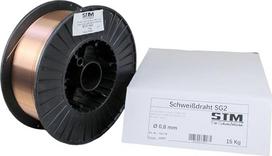 Suvirinimo dujos Suvirinimo viela SG2 0,8 mm CO2 G3Si1 MIG/MAG 15 kg K300