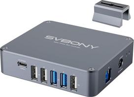 Svbony SV241 Teleskop Power Management Box für Erwachsene, Zubehör für astronomische Teleskope, USB3.0+DC Fotografie Astronomie Stromversorgung Controller Adapter, für Deep Sky Fotografie