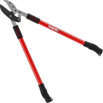TABOR TOOLS GG12 profesionalios priekalinės genėjimo žirklės, POWER CUT, lengvai kerpa storas šakas, medžių genėjimo žirklės su ⌀ 5 cm pjovimo talpa, genėjimo žirklės su tvirtomis rankenomis su papildomu svertu.