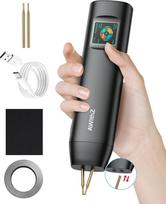 Taškinio suvirinimo aparatas HD2 su atsargine suvirinimo adata, 99 lygiai, LCD ekranas, skirtas "pasidaryk pats" ir akumuliatorių pakuočių gamybai (ABS)