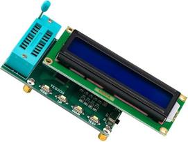 TES200 IC Logic Gate Tester für 74/40/45 Serie, DC 7-12V Digital Analyzer mit LED Display für Leiterplattenreparatur und Elektroniklabor