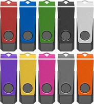 TEWENE USB atmintinė 16GB, 10 USB 3.0 atminties kortelių rinkinys Atminties kortelė, skirta kompiuteriams, televizoriams ir duomenų saugojimui