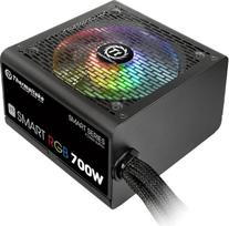 Thermaltake smart RGB, kompiuterio maitinimo šaltinis juodas juodas 700W