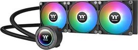Thermaltake TH360 V2 ARGB Sync - 360 mm AIO vandens aušinimas | 3× CT120 ARGB PWM ventiliatoriai | Infinity Mirror siurblio dizainas | Daisy Chain kabelių valdymas | Suderinama su Intel ir AMD