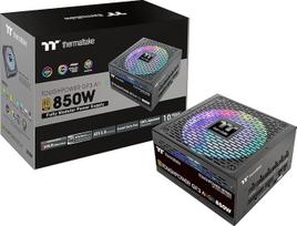 Thermaltake Toughpower GF3 ARGB 850W | PC ATX 3.0 maitinimo šaltinis | PCIe Gen 5.0 | 80-Plus Gold | Visiškai modulinis | Tylus 140 ventiliatorių | ES sertifikatas