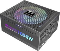 Thermaltake Toughpower PF1 1050W ARGB PC ATX maitinimo šaltinis 80-Plus Platinum visiškai modulinis tylus 140 ventiliatorių ES sertifikuotas juodas