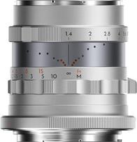 Thypoch Simera 28mm f/1.4 Vollformat RF Mount Objektiv für Canon RF, MF Kompakt Lichtstark Objektiv Kompatibilus su APS-C Canon RF-Mount Silber